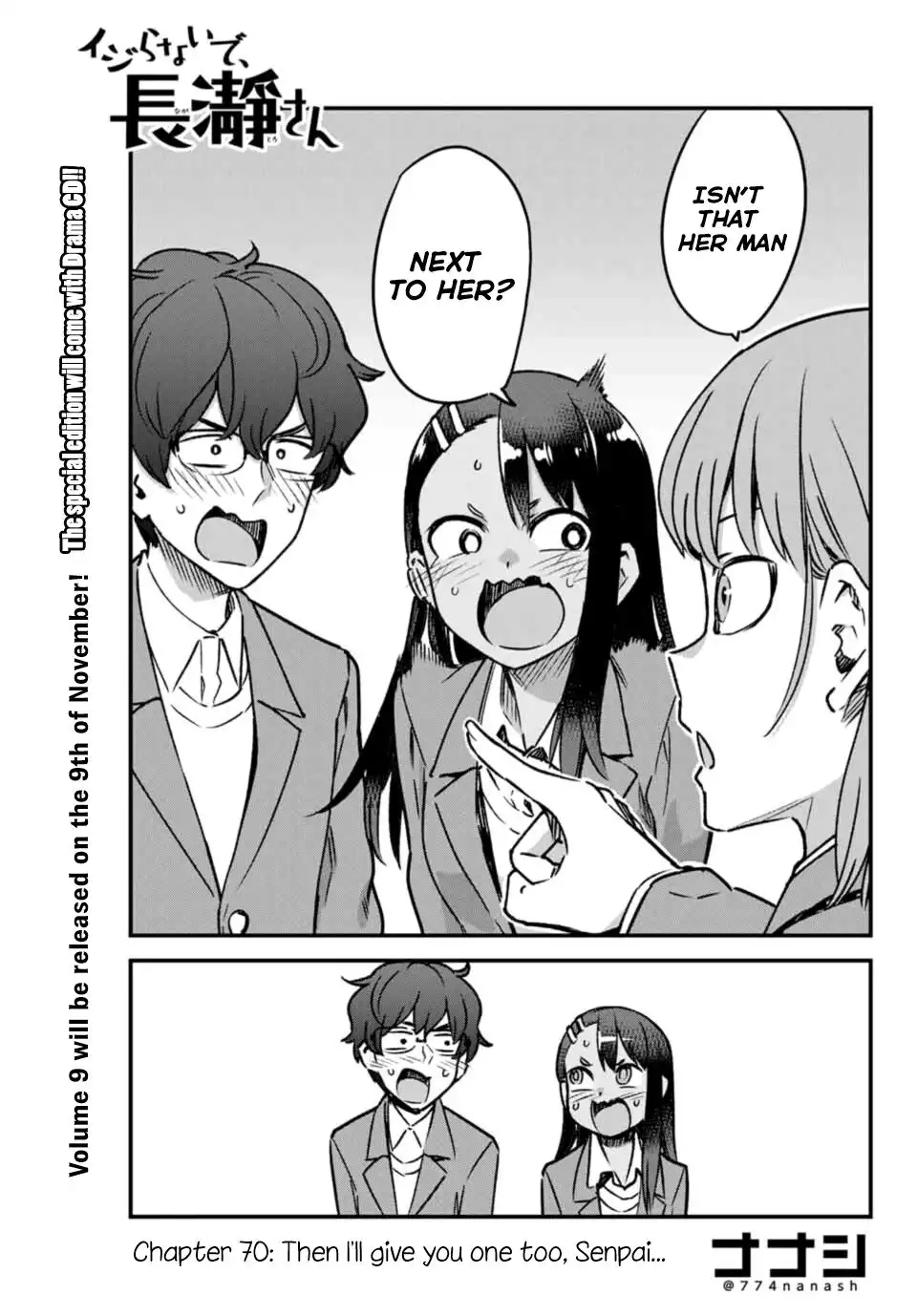 Please don't bully me, Nagatoro Chapter 70 1